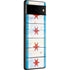 Chicago Flag Light Wood Google Pixel 6 Skin